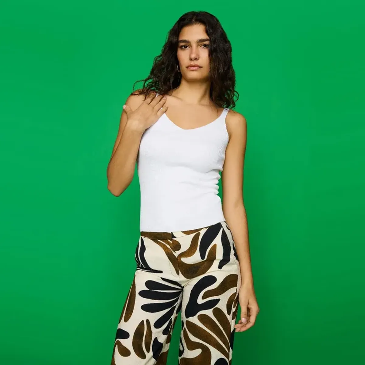 MANGO - Top Casual Mujer Mango