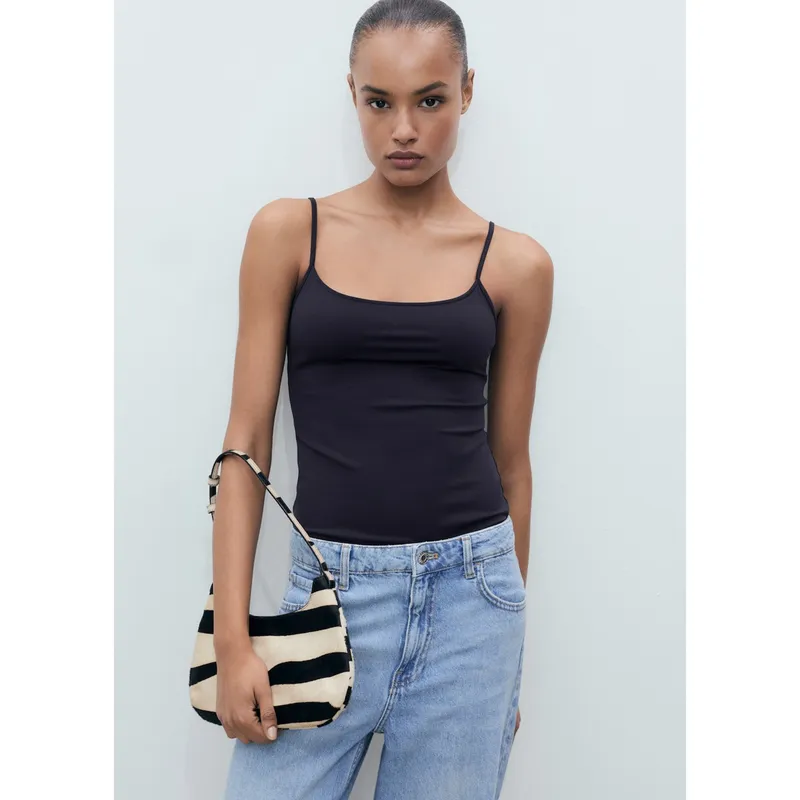 MANGO - Top Casual Mujer Mango