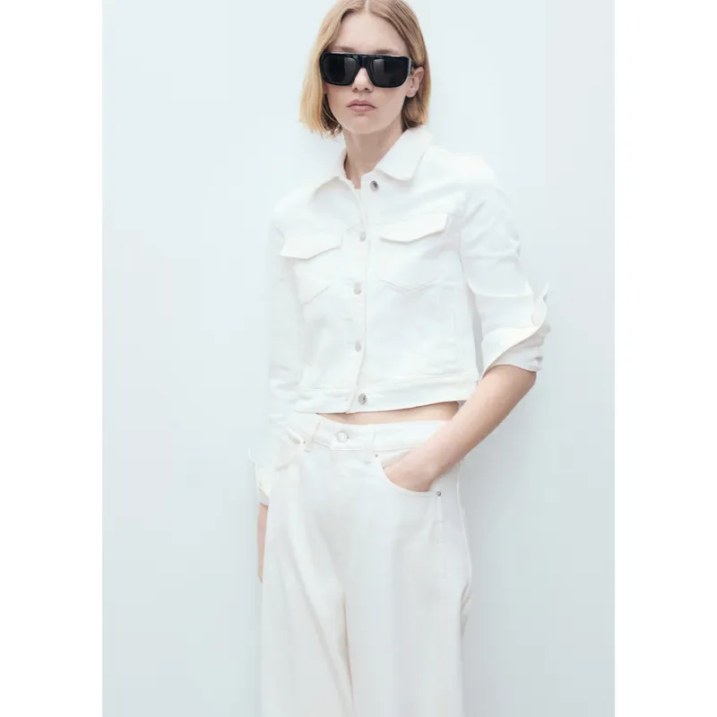 MANGO - Casaca Casual Mujer Mango