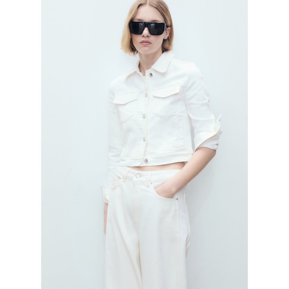 MANGO - Casaca Casual Mujer Mango