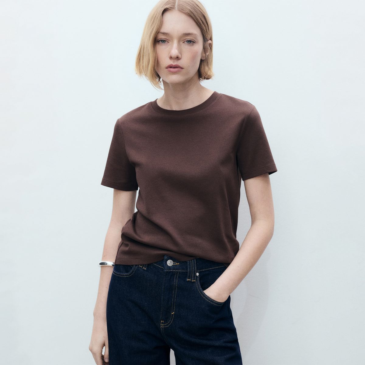 MANGO - Polo 100% Algodón Mujer Mango