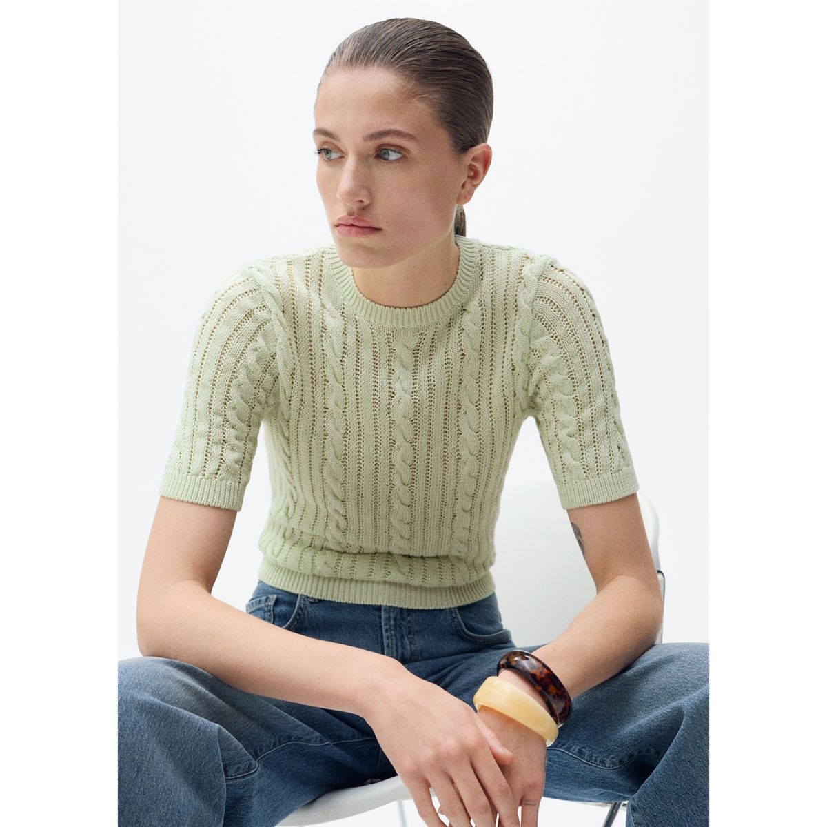 MANGO - Jersey Casual Mujer Mango