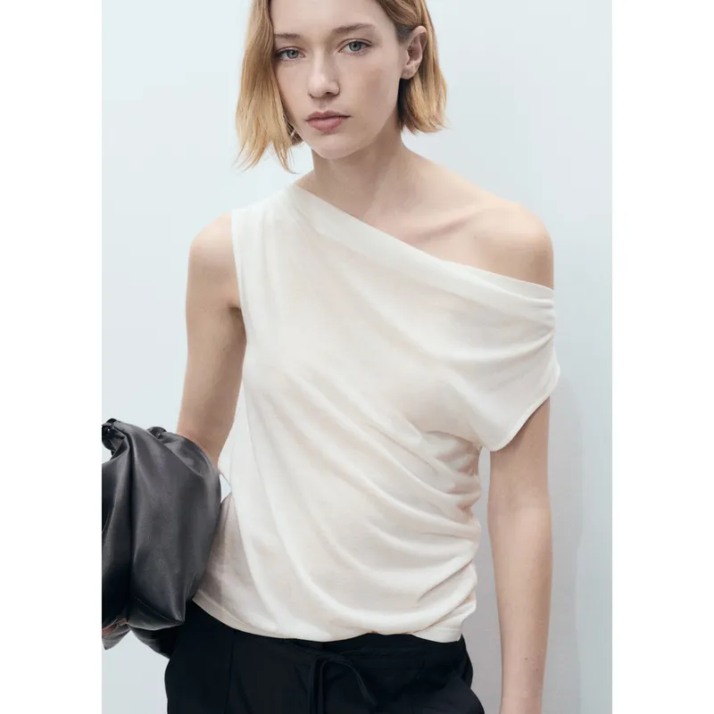 MANGO - Top Casual Mujer Mango