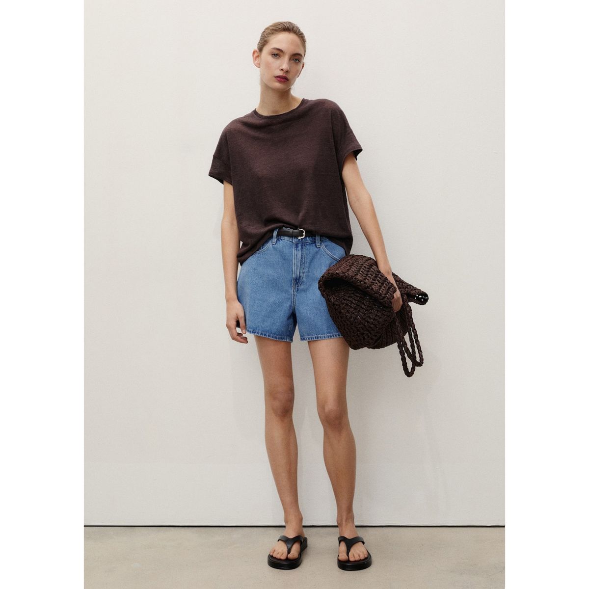 MANGO - Short De Jean Casual Mujer Mango