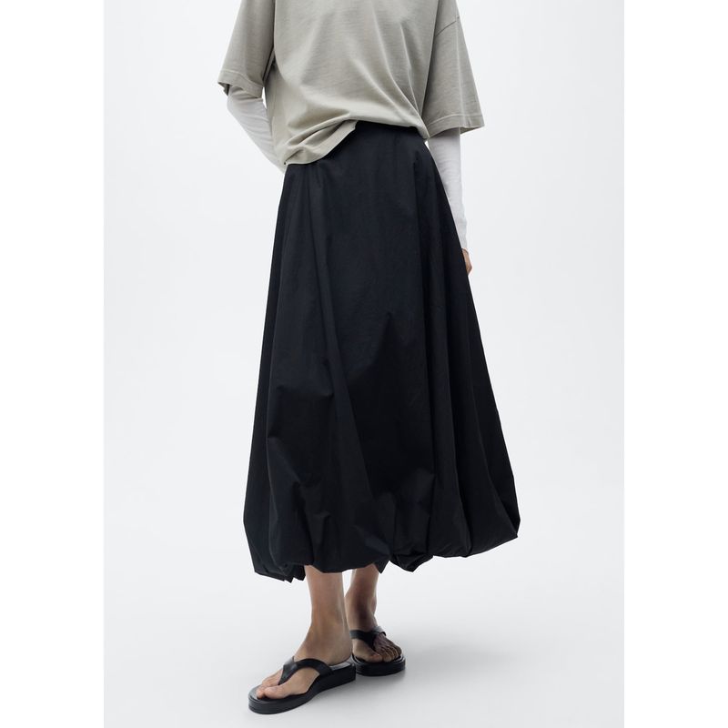 MANGO - Falda Larga Casual Mujer Mango