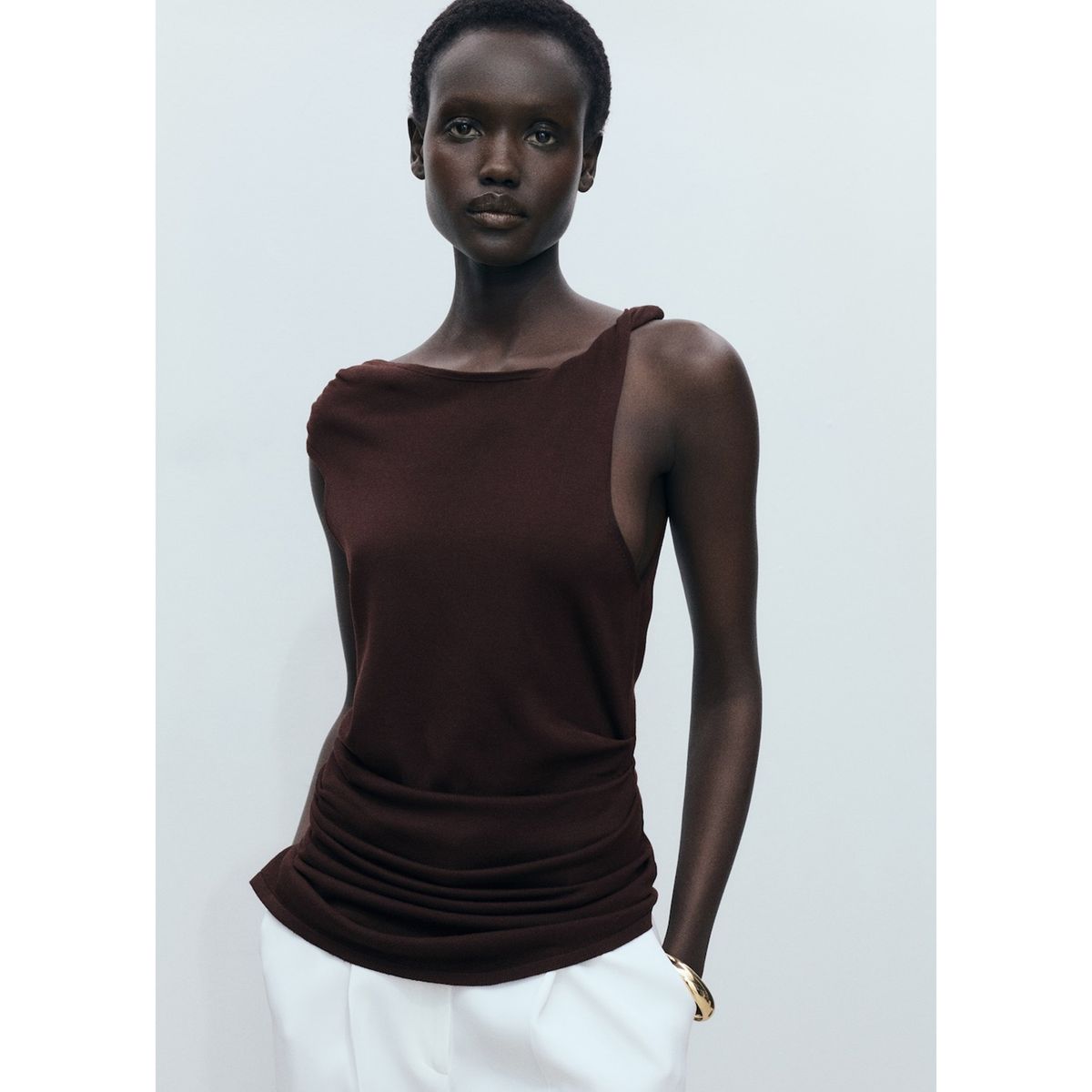 MANGO - Top Casual Mujer Mango