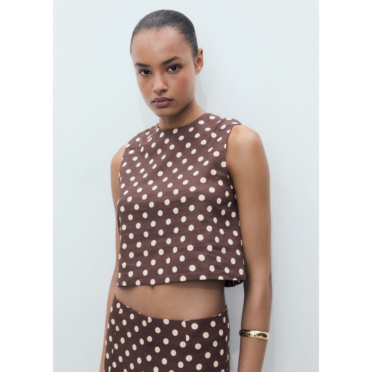 MANGO - Top Casual Mujer Mango