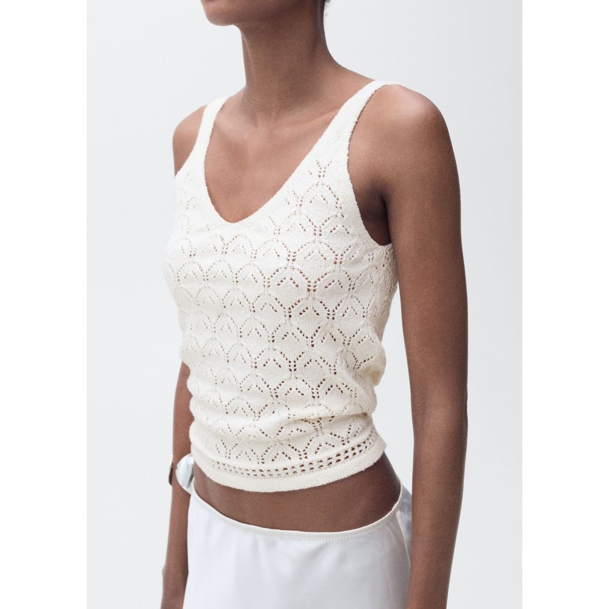 MANGO - Top Casual Mujer Mango