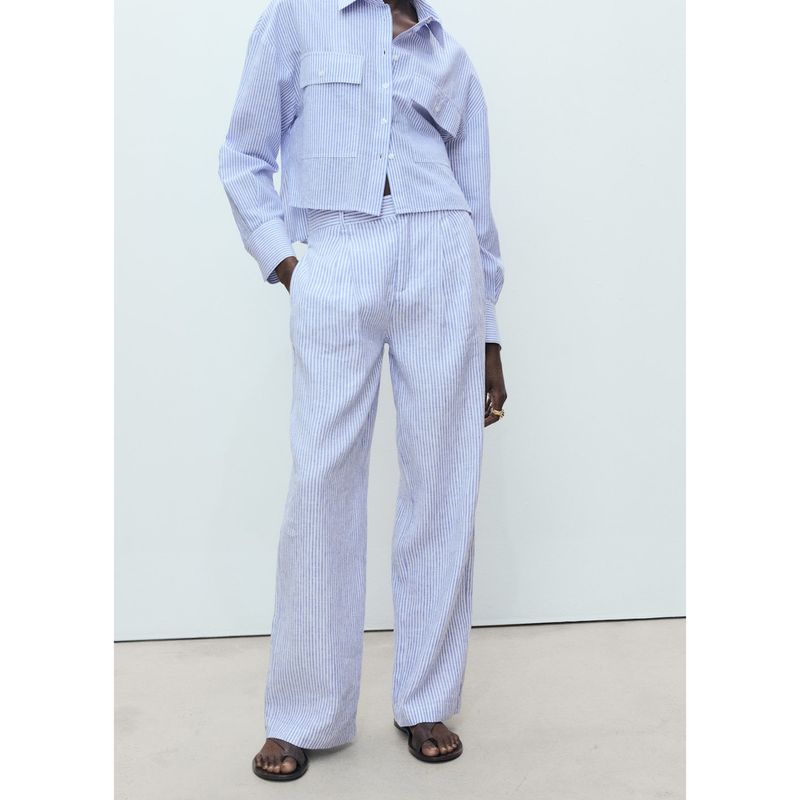 MANGO - Pantalón Casual Mujer Mango