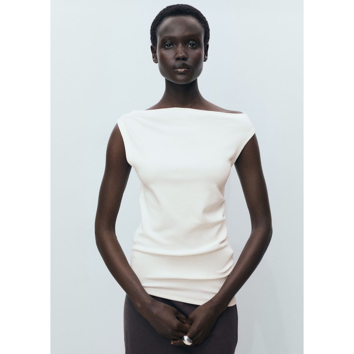 MANGO - Top Casual Mujer Mango