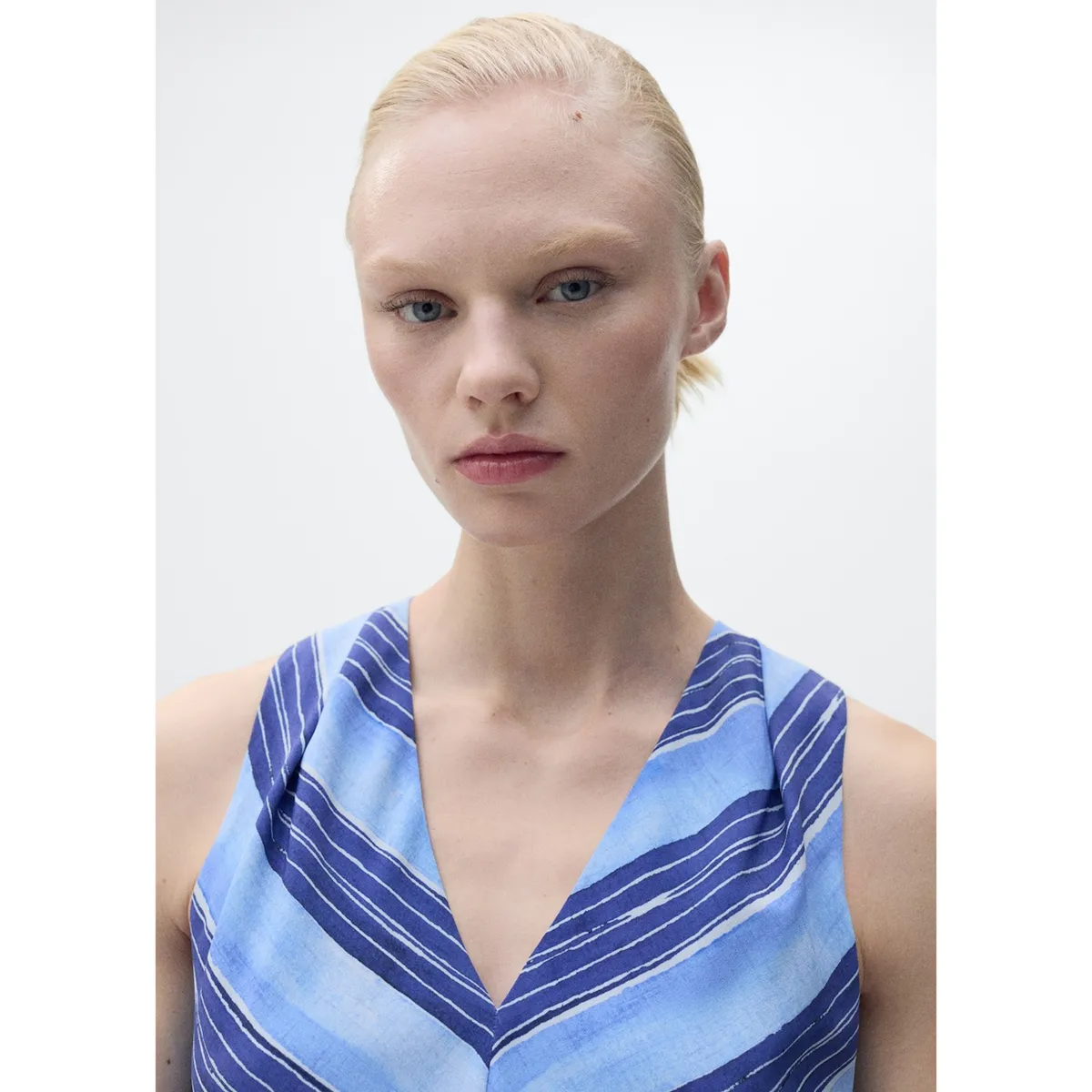 MANGO - Vestido Largo Casual Mujer Mango