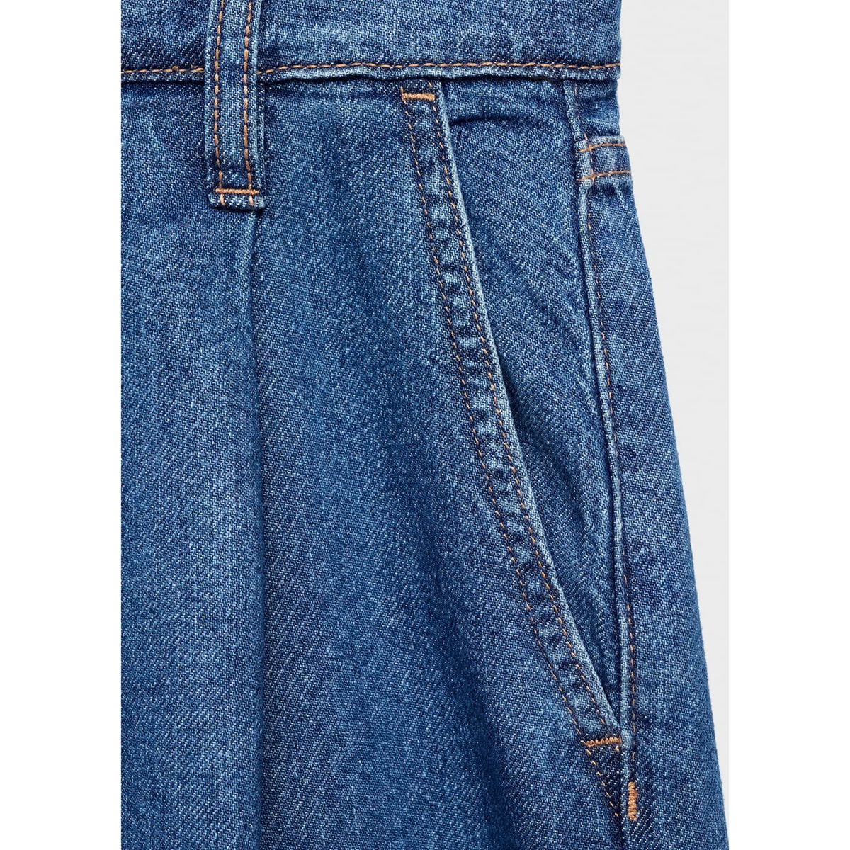 MANGO - Bermuda Casual Mujer Mango