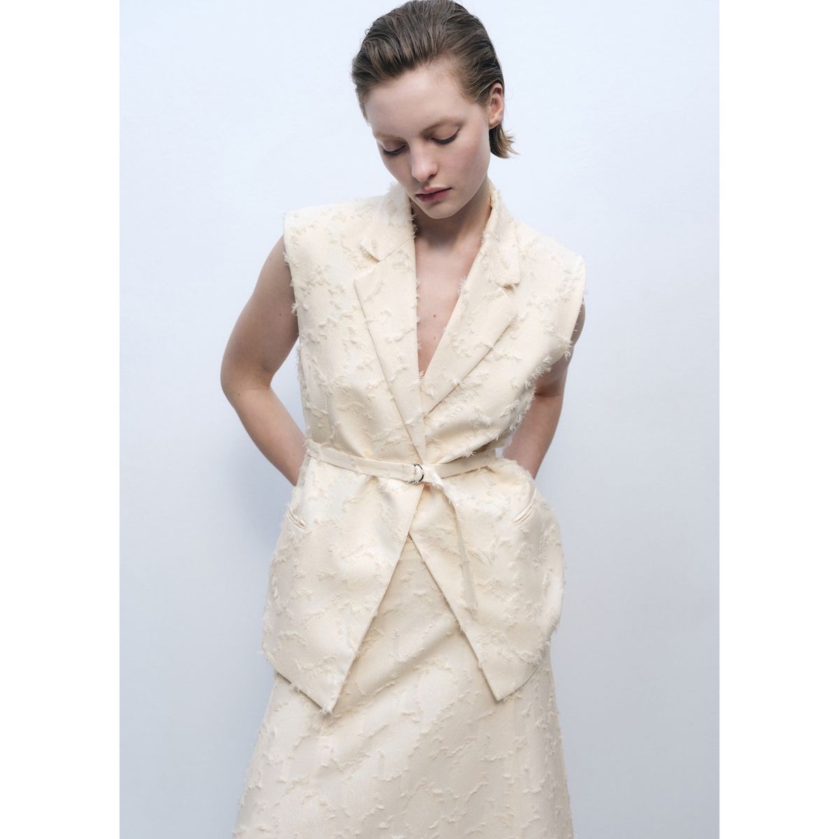 MANGO - Chaleco Casual Mujer Mango