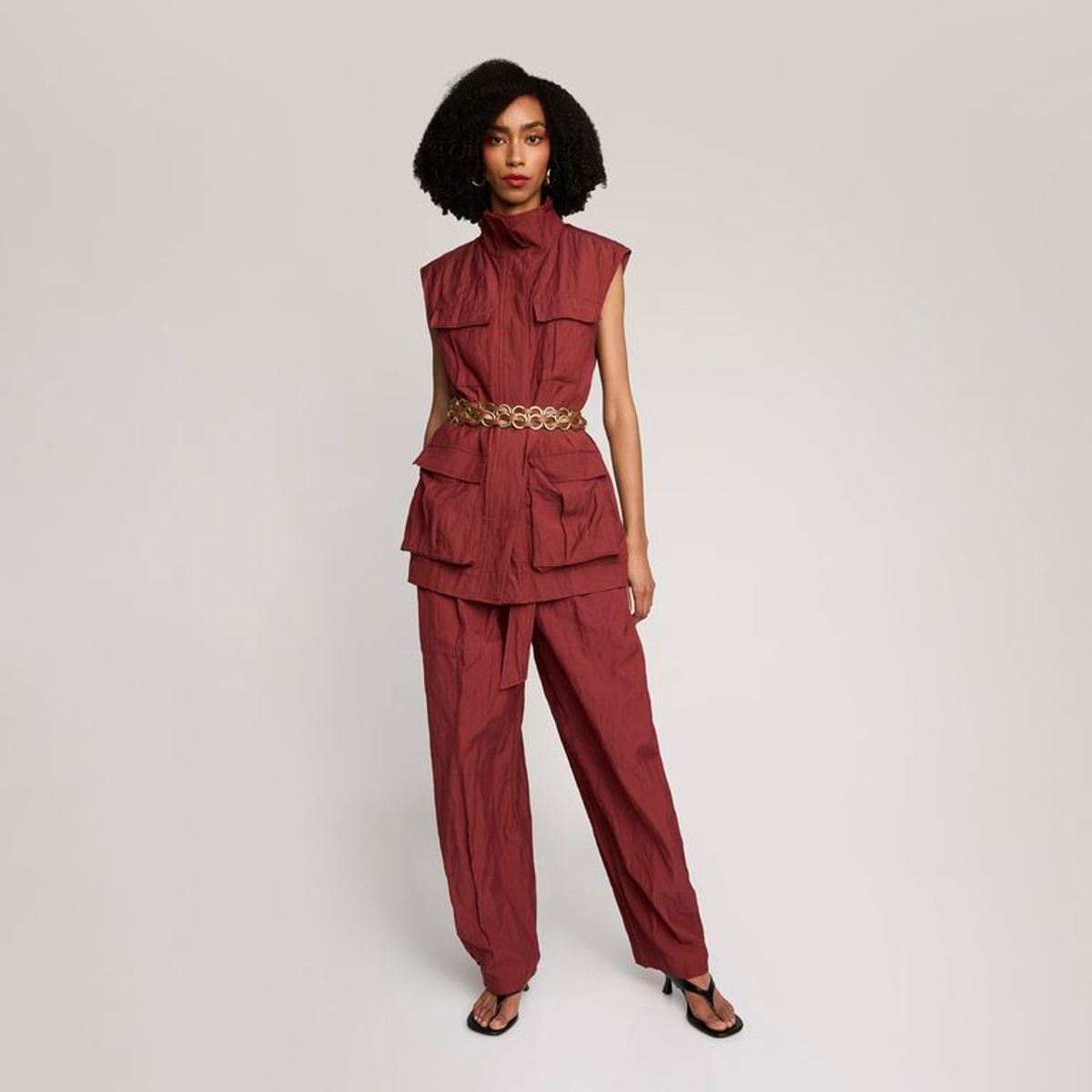 MANGO - Pantalón Casual Mujer Mango