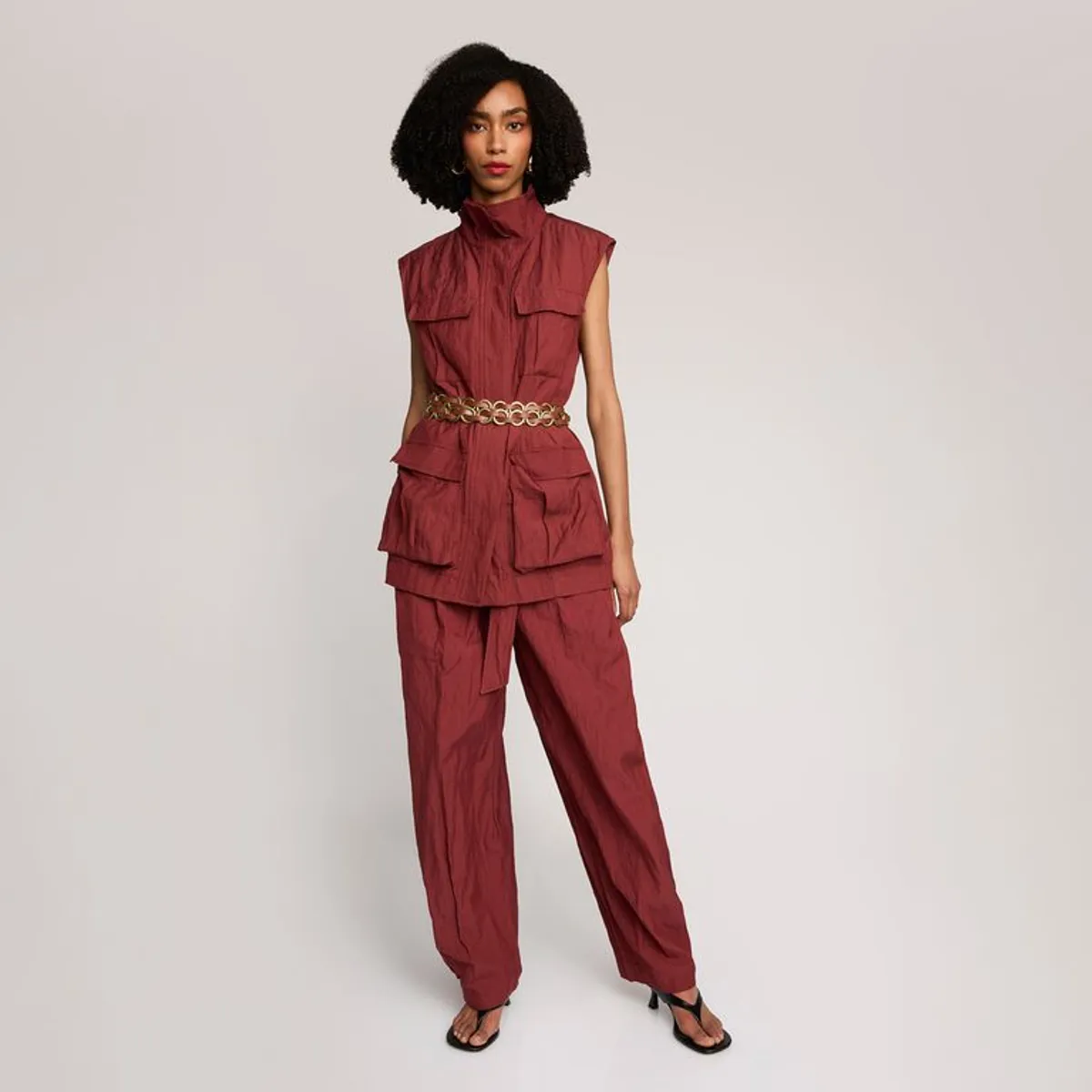 MANGO - Chaleco Casual Mujer Mango