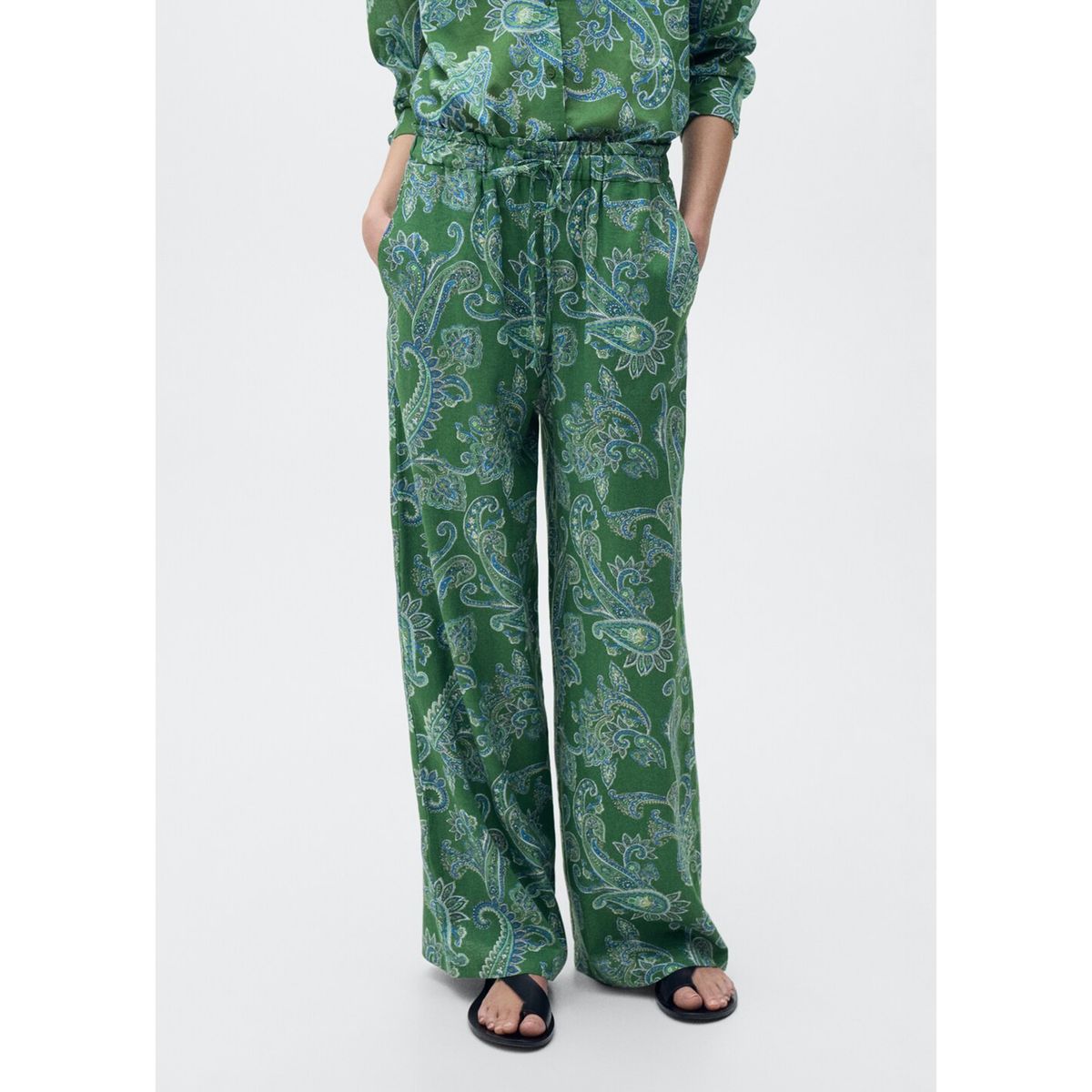 MANGO - Pantalón Casual Mujer Mango