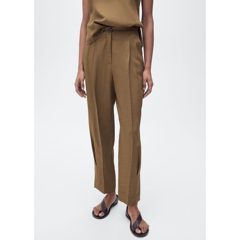 MANGO - Pantalón De Vestir Mujer Mango