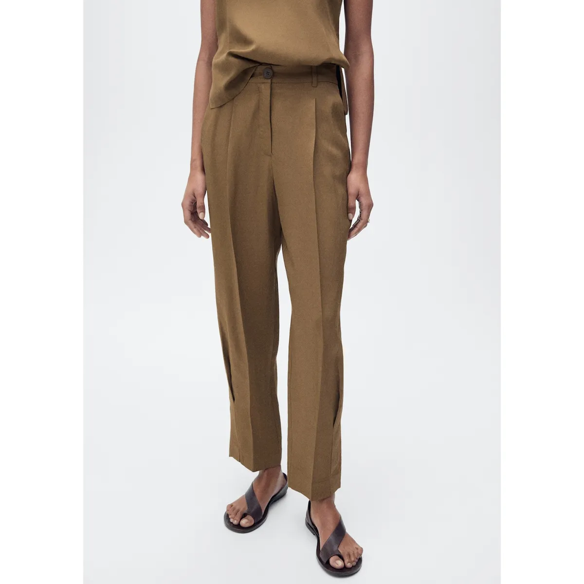 MANGO - Pantalón De Vestir Mujer Mango