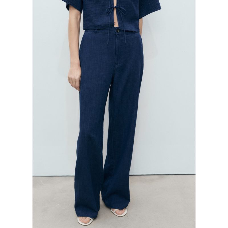 MANGO - Pantalón Casual Mujer Mango