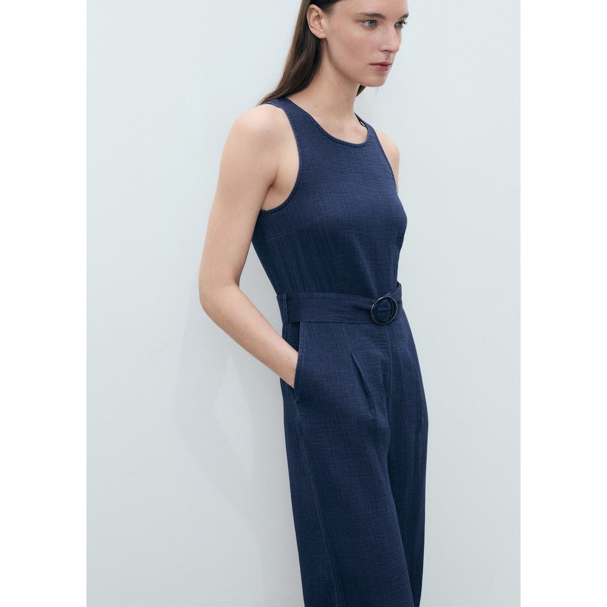 MANGO - Enterizo 100% Algodón Mujer Mango