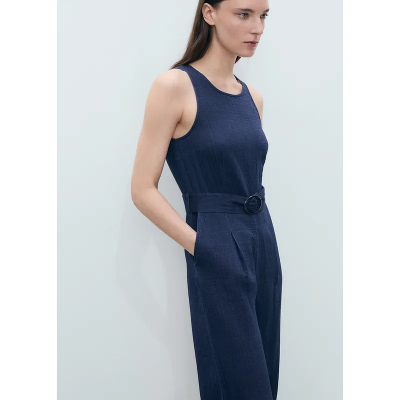 MANGO - Enterizo 100% Algodón Mujer Mango