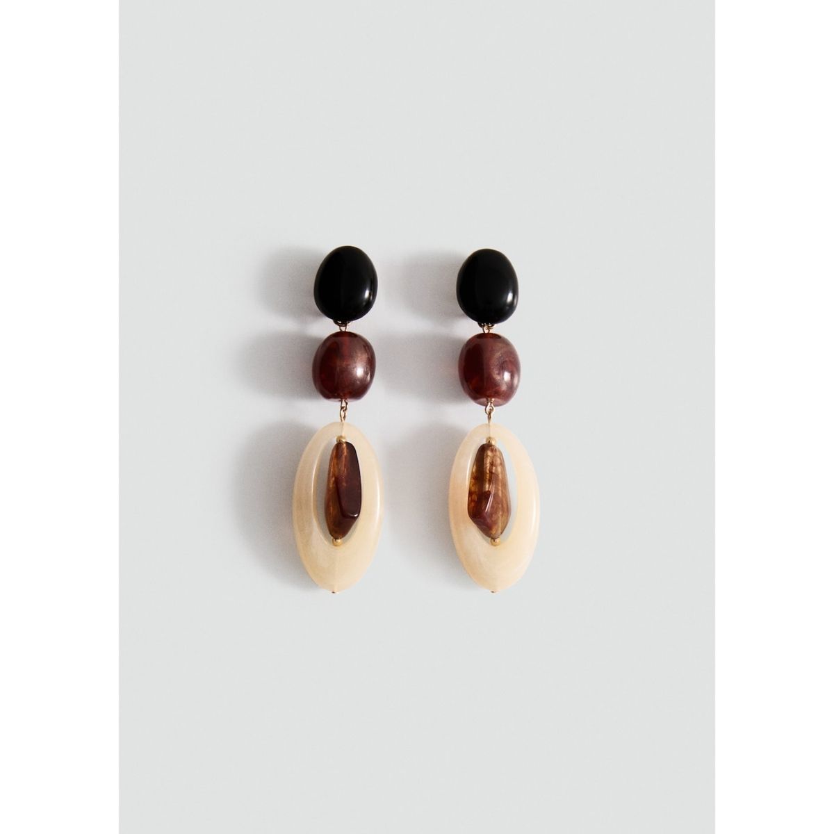 MANGO - Aretes Aida Mujer Mango