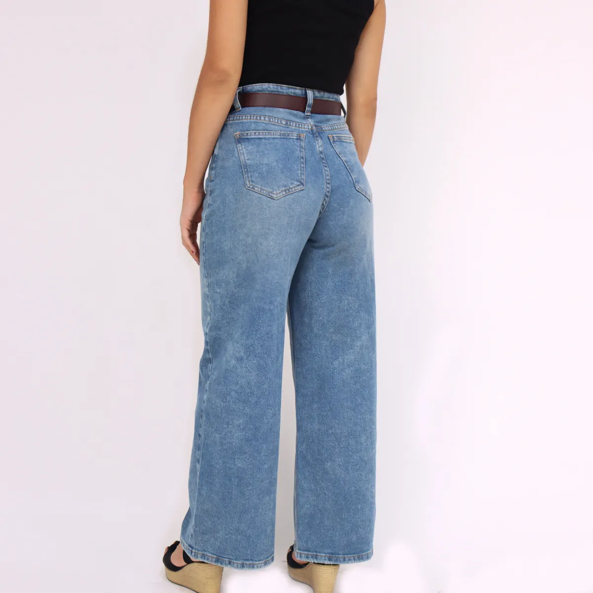 KAYRA POBLET - Jean Mujer Culotte Comfy C