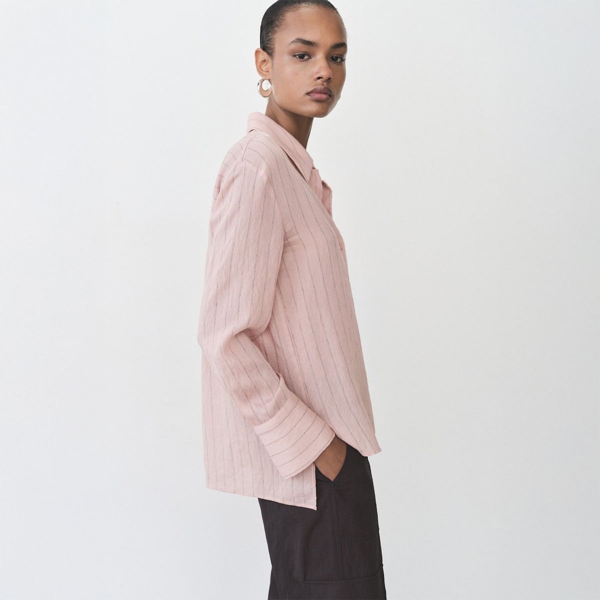 MANGO - Blusa Casual Mujer Mango