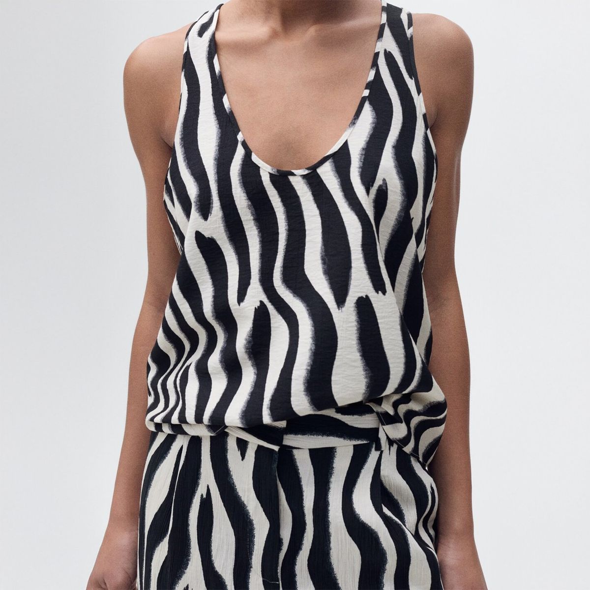 MANGO - Top Casual Mujer Mango