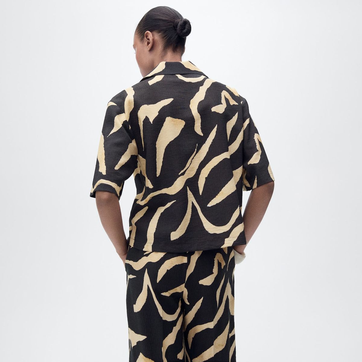 MANGO - Blusa Casual Mujer Mango