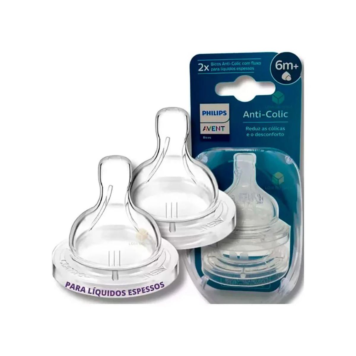 PHILIPS AVENT - Tetina Anticolic Flujos Espesos Philips Avent