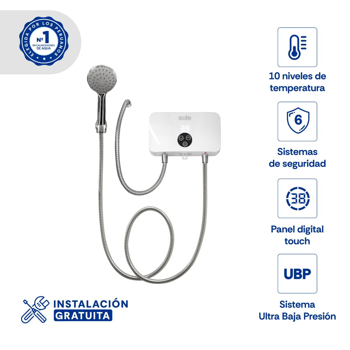 SOLE - Rapiducha Sole Smile Pro  5500w