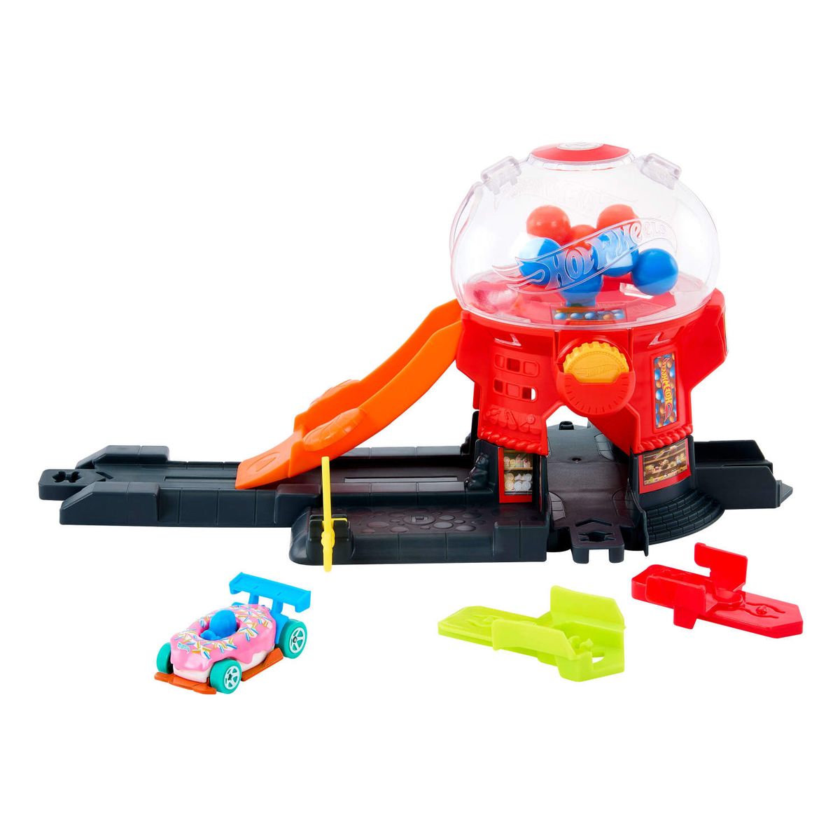 HOT WHEELS - Hot Wheels City Pista De Juguete Tienda De Dulces