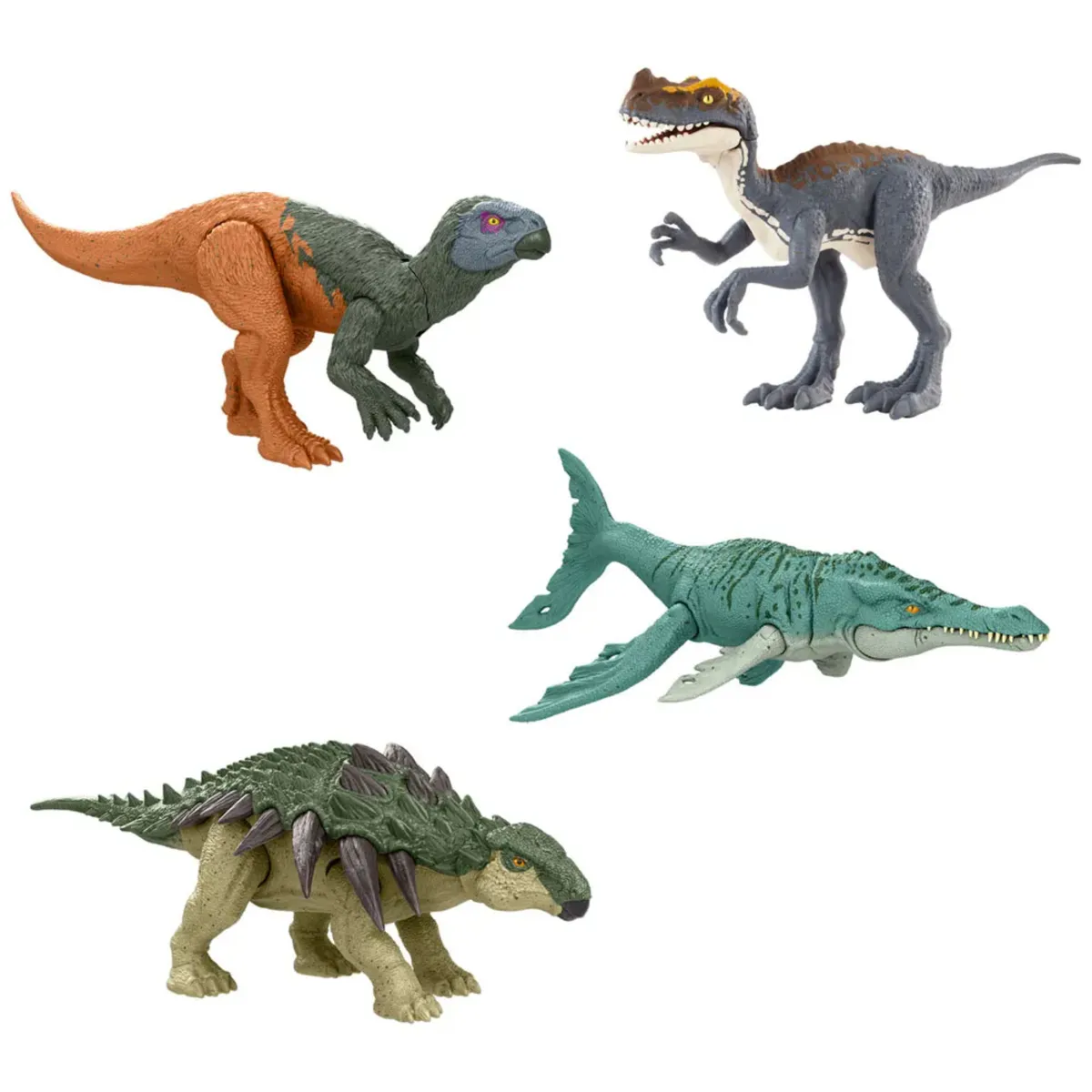 JURASSIC WORLD - Jurassic World Dinosaurio Juguete Rebirth Manada Peligrosa
