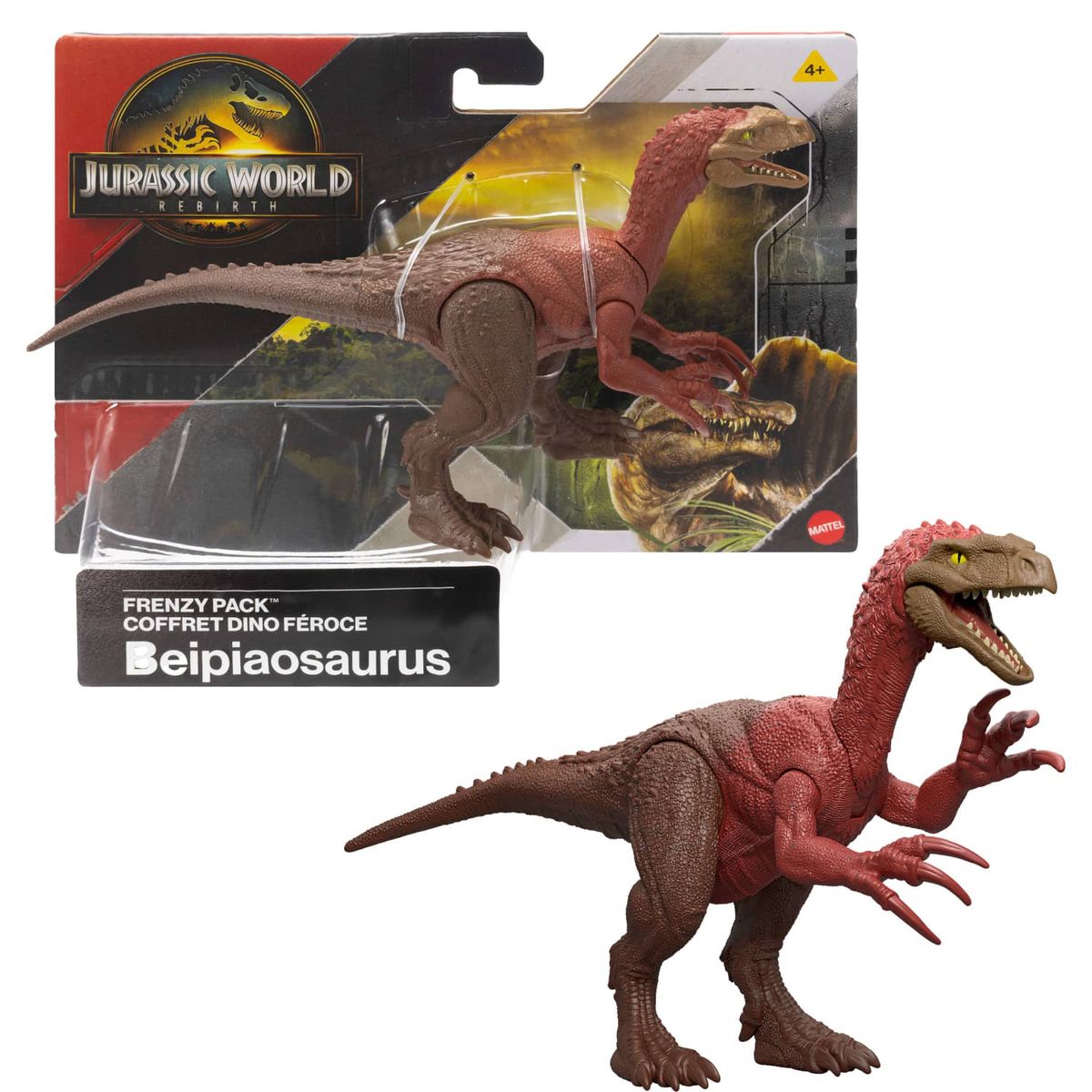 JURASSIC WORLD - Jurassic World Dinosaurio Juguete Rebirth Manada Peligrosa