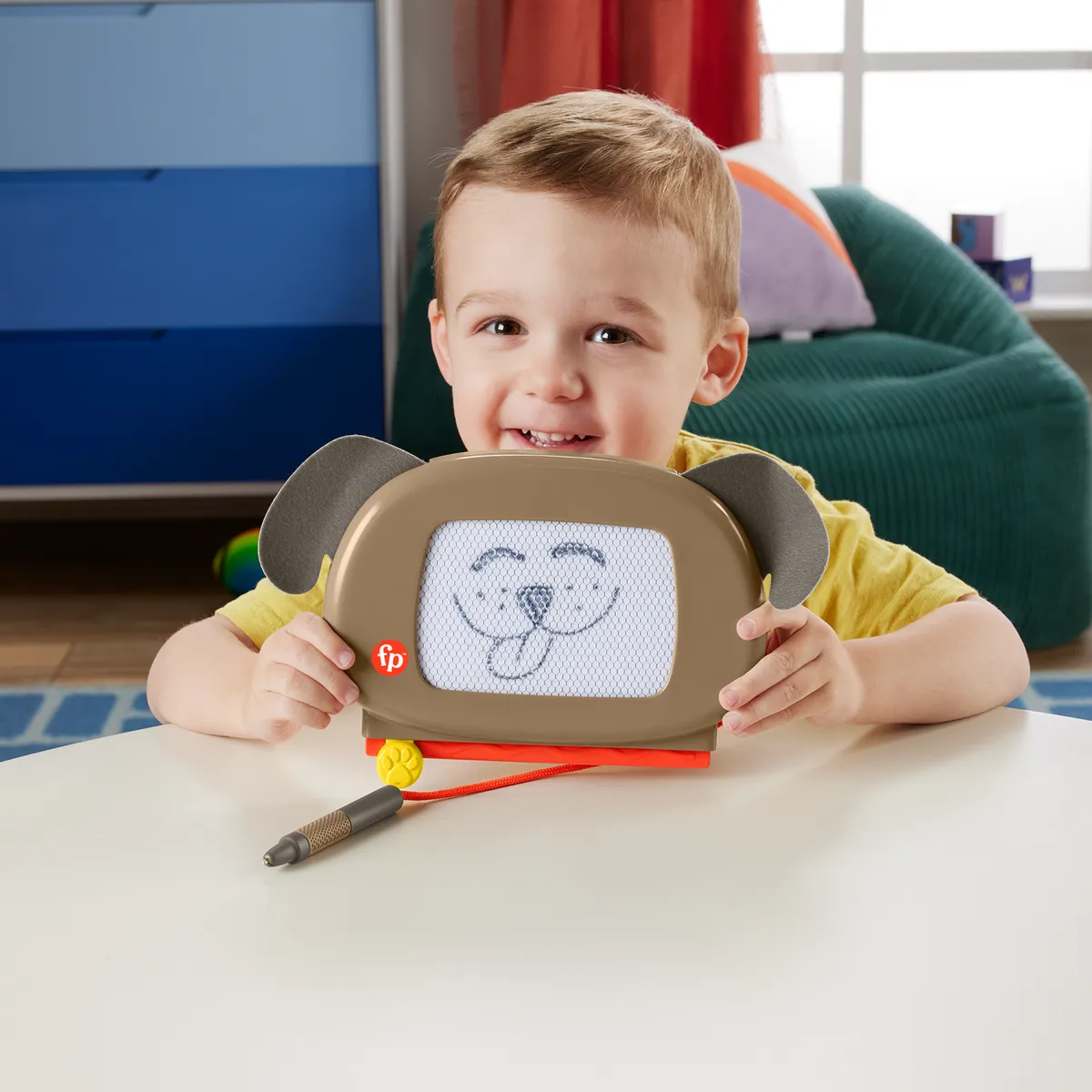 FISHER PRICE - Fisher-price Juguete Pizarrón Magnético Dibuja Conmigo