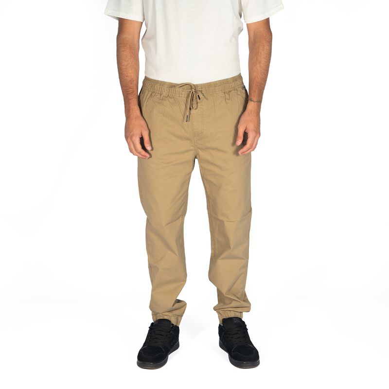 QUIKSILVER - Pantalón Algodón Jogger Hombre Quicksilver
