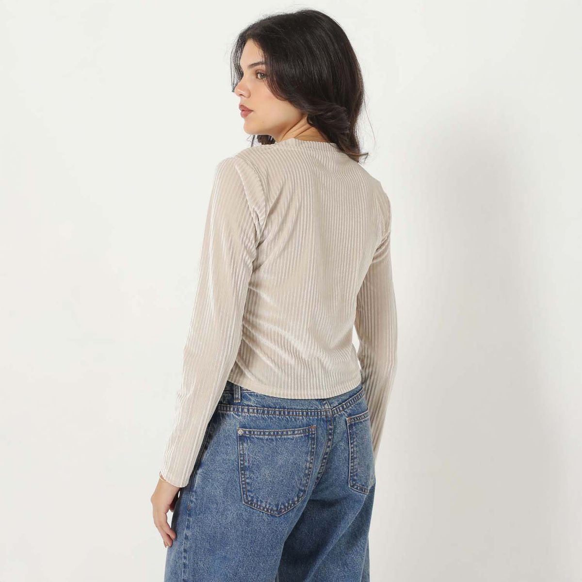 SYBILLA - Cardigan Casual Mujer