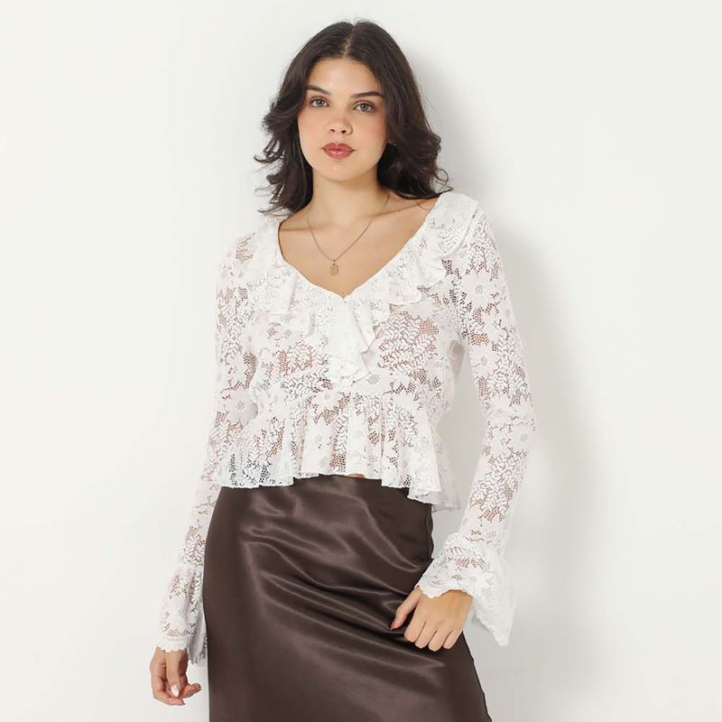 SYBILLA - Blusa Casual Mujer Sybilla