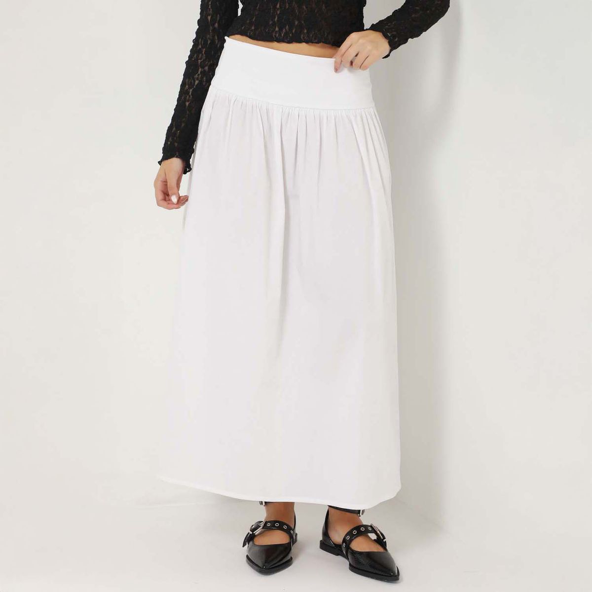 SYBILLA - Falda Larga Casual Mujer