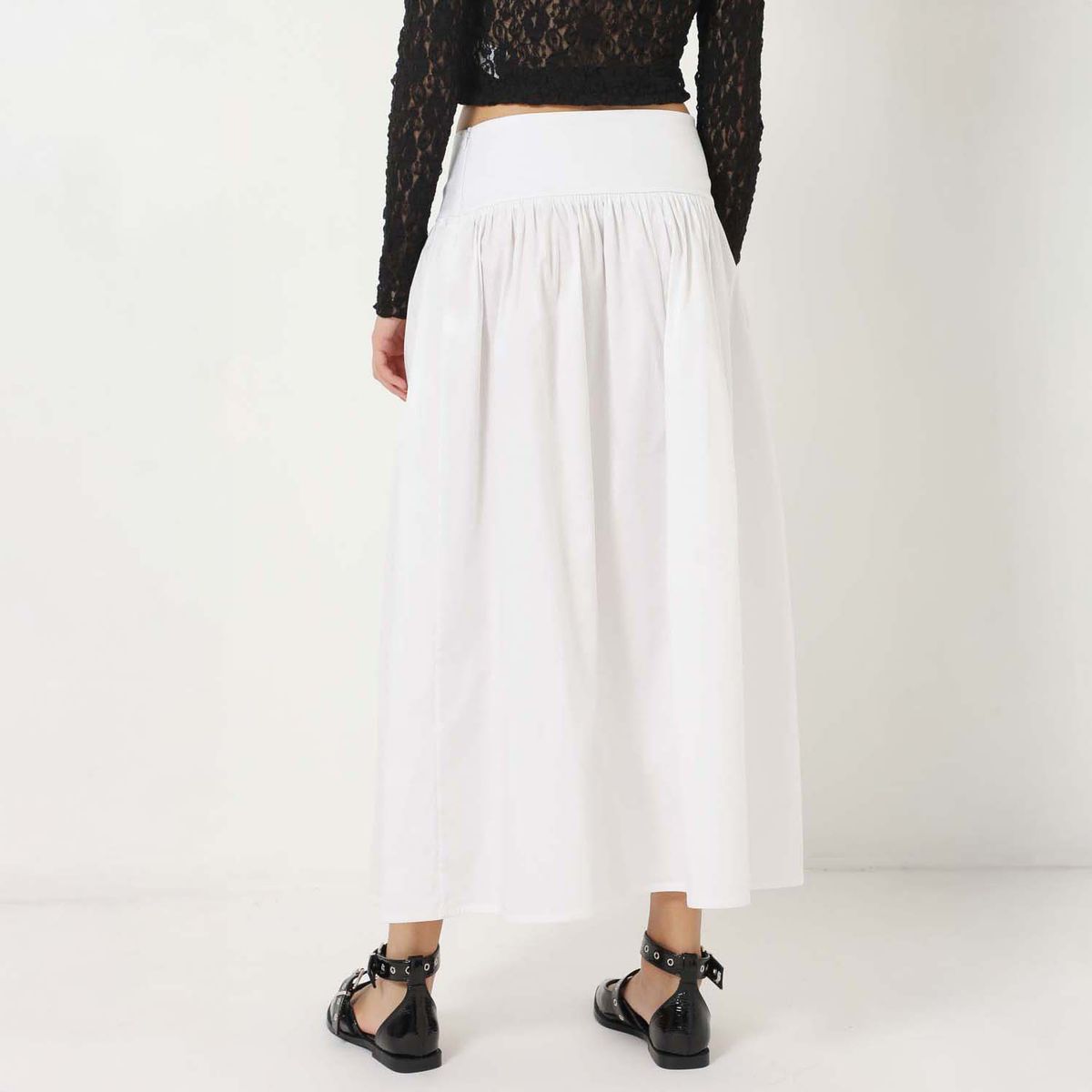 SYBILLA - Falda Larga Casual Mujer