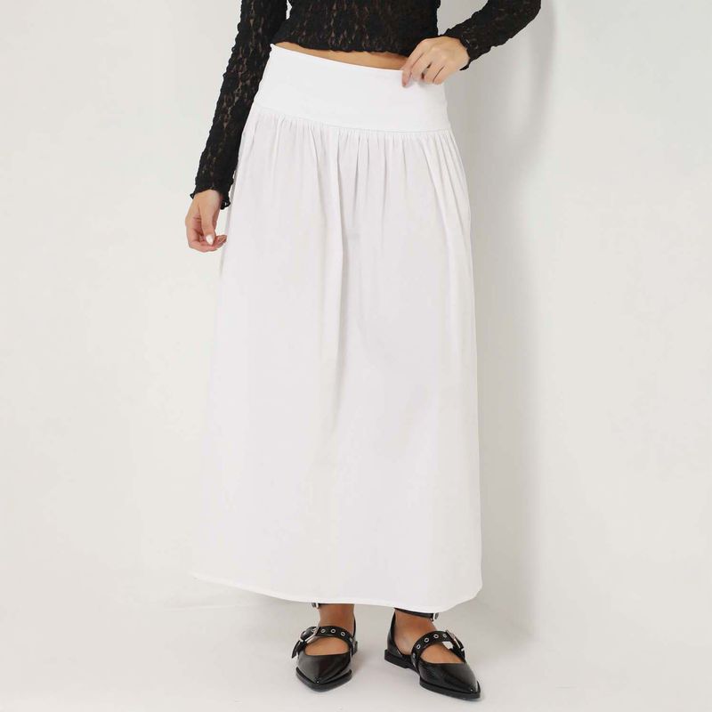 SYBILLA - Falda Larga Casual Mujer
