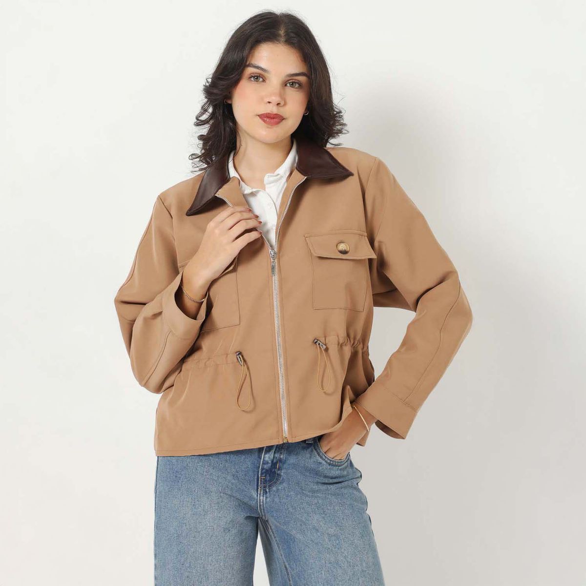 SYBILLA - Casaca Casual Mujer