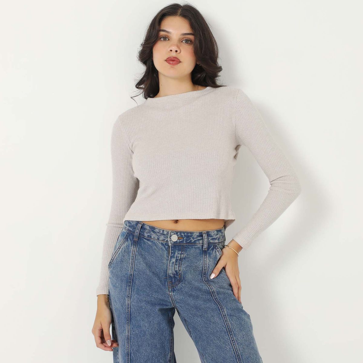 SYBILLA - Cardigan Casual Mujer