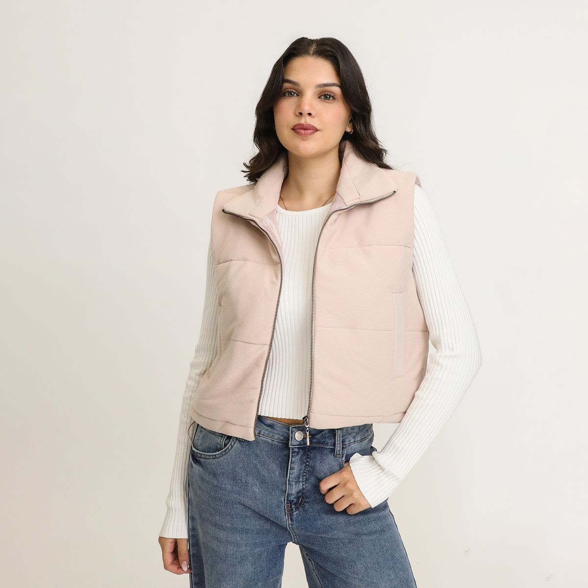 SYBILLA - Chaleco Casual Mujer