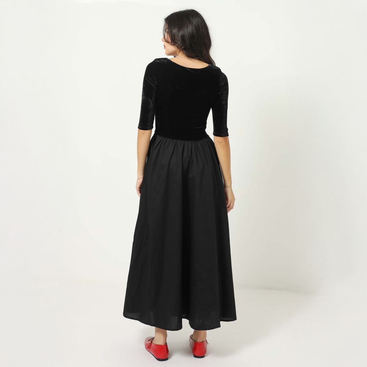 SYBILLA - Vestido Largo Casual Mujer