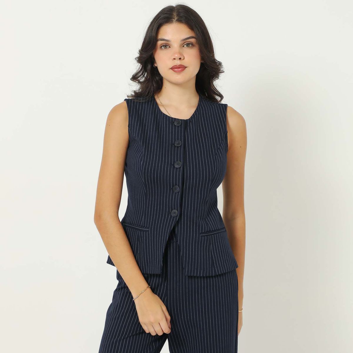 SYBILLA - Chaleco Casual Mujer Sybilla