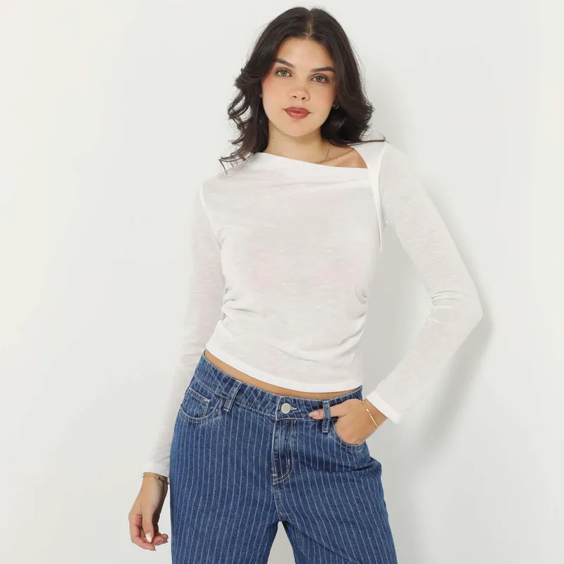 SYBILLA - Polo Casual Mujer Sybilla