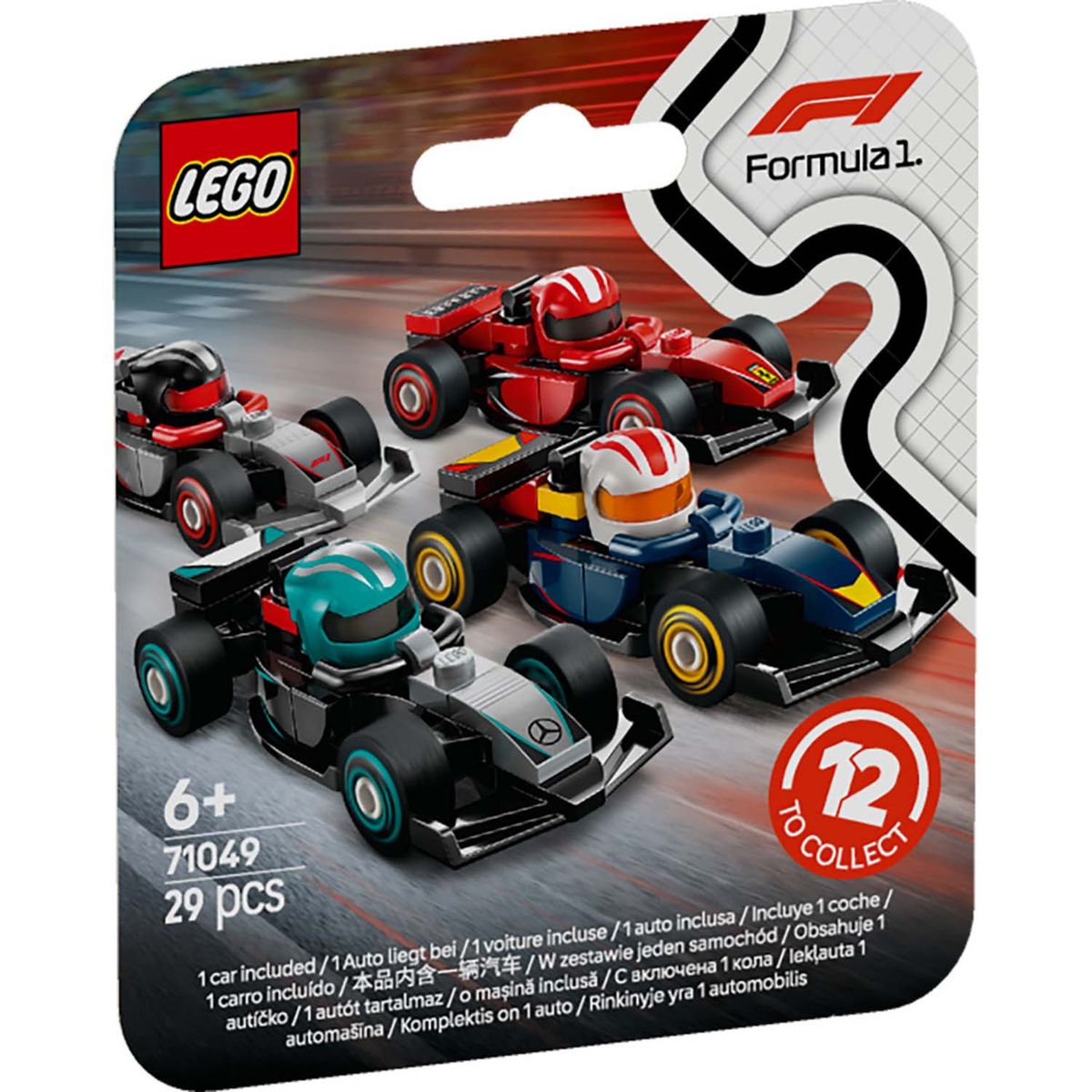 LEGO - Carro F1 Coleccionables Fórmula 1 Aleatorio Lego