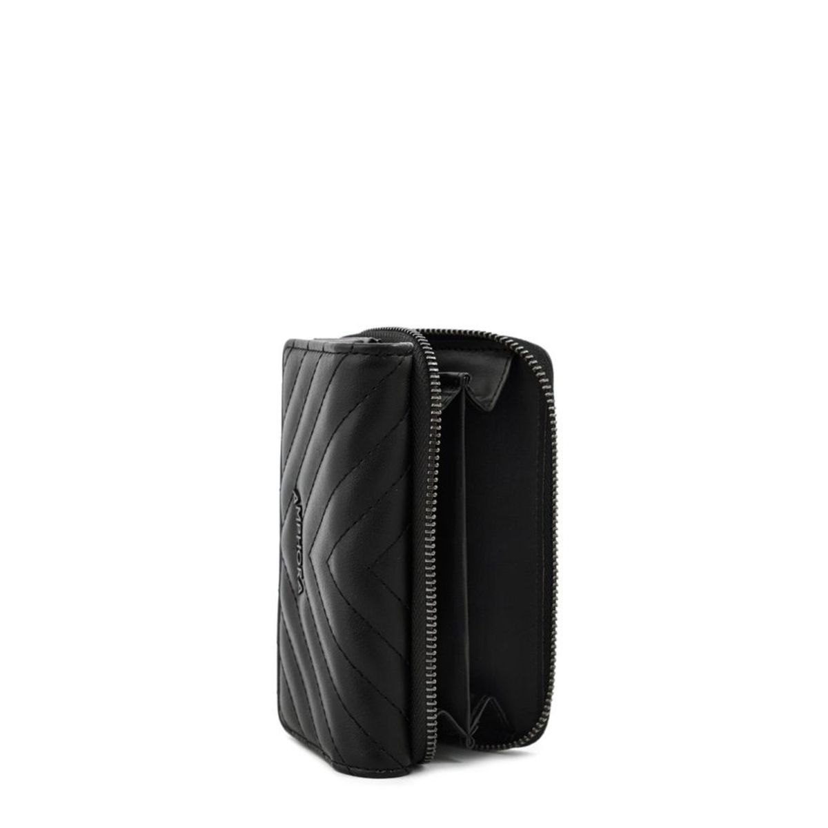 AMPHORA - Billetera Amphora Muller Negro